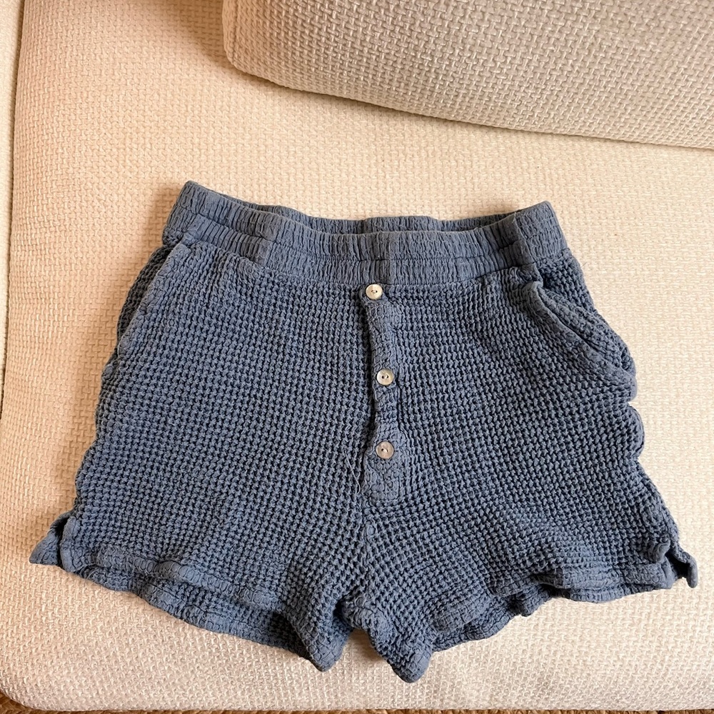 Donni XS Waffle Shorts